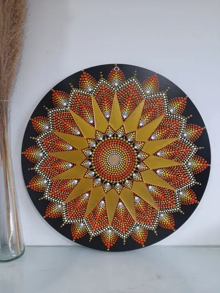 Mandala da Abundância Financeira 50cm