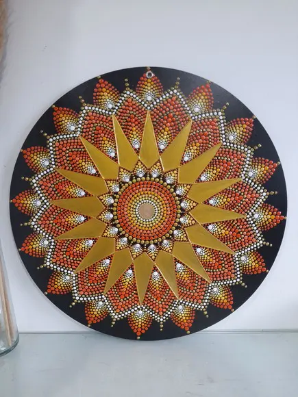 Mandala da Abundância Financeira 50cm