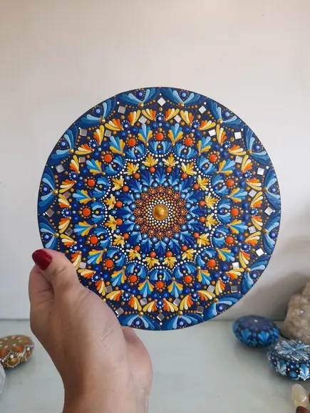 Mandala da Energia e Equilíbrio 20cm