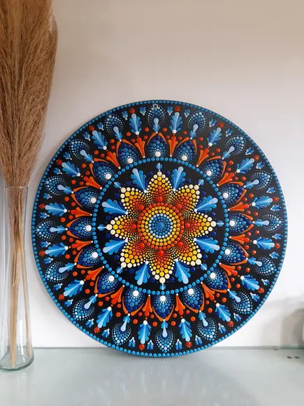Mandala da Energia e Equilíbrio 50cm