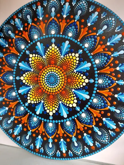 Mandala da Energia e Equilíbrio 50cm
