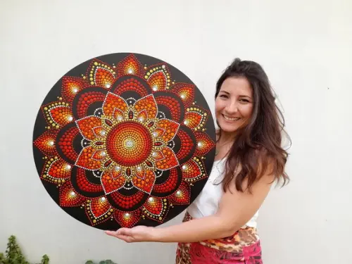 Mandala da Energia e Sabedoria 60cm