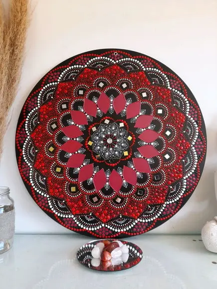 Mandala da Energia, Coragem e Transformação 50 cm