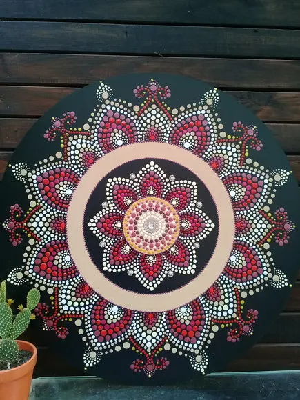 Mandala da Energia, Vitalidade e Paixão 60cm