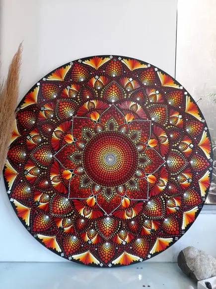 Mandala da Energia, Vitalidade e Prosperidade 70cm