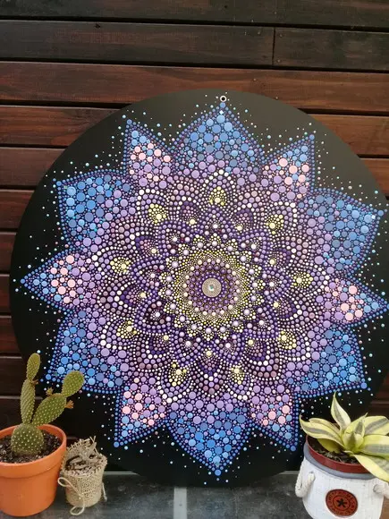 Mandala da Harmonia e espiritualidade 60 cm