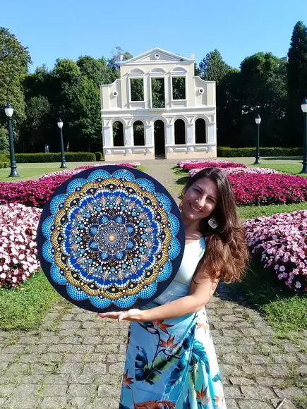 Mandala da Iluminação 60 cm