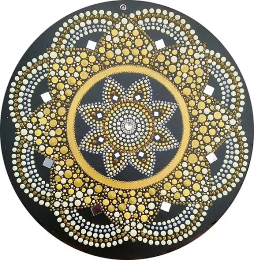 Mandala da luz e otimismo 30cm