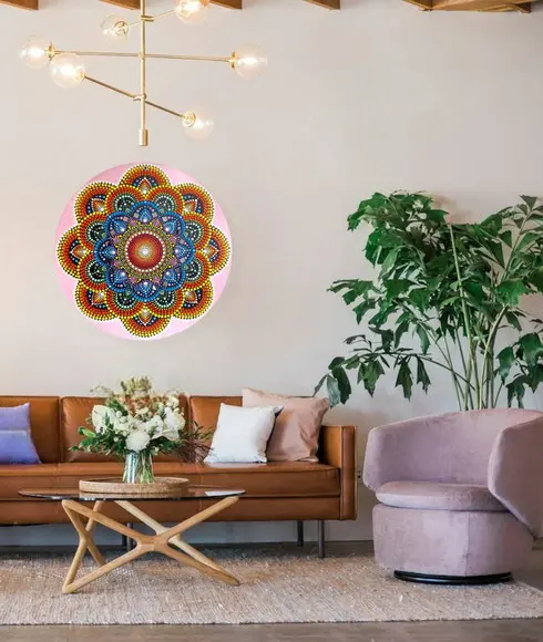 Mandala da Luz, Energia e Amor 60cm