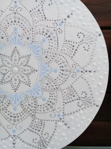 Mandala da paz e tranquilidade 40cm