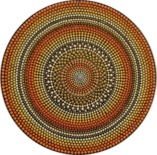 Mandala da Prosperidade 80cm