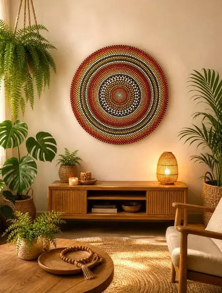 Mandala da Prosperidade 80cm