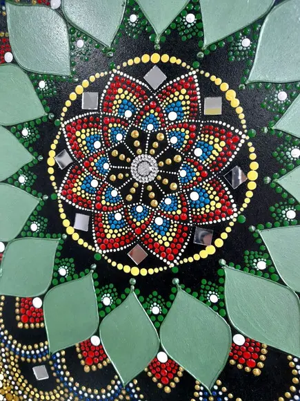 Mandala da Prosperidade e Saúde 60 cm