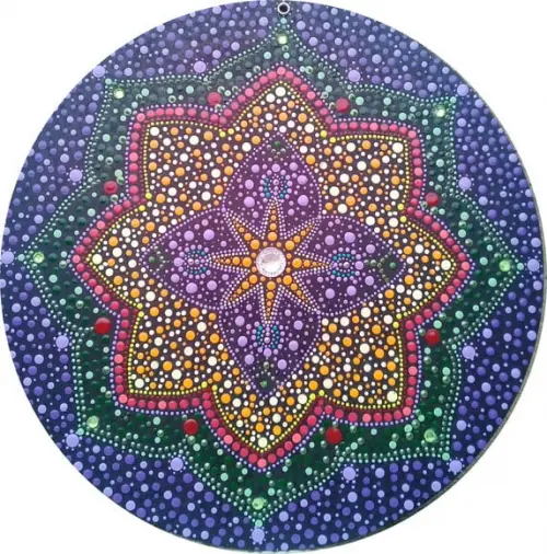 Mandala da Saúde e Espiritualidade 40cm