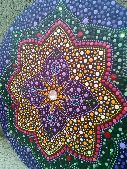 Mandala da Saúde e Espiritualidade 40cm