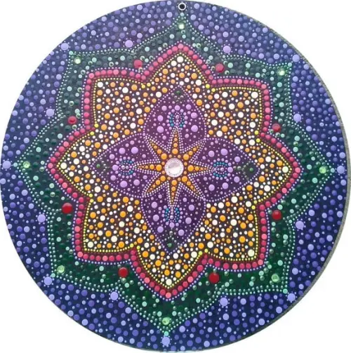 Mandala da Saúde e Espiritualidade 50cm