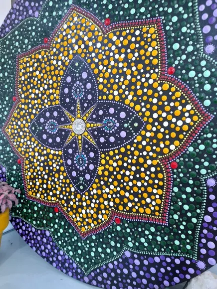 Mandala da Saúde e Espiritualidade 60cm