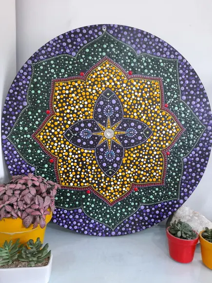Mandala da Saúde e Espiritualidade 60cm