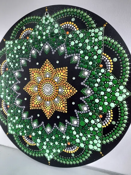 Mandala da saúde e renovação 30cm