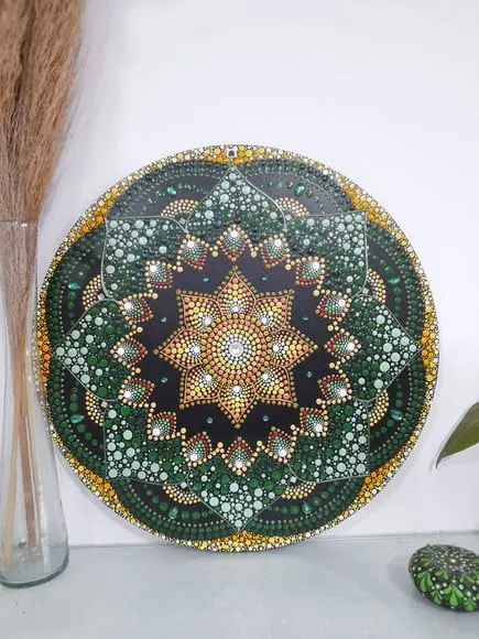 Mandala da Saúde e Renovação 35cm