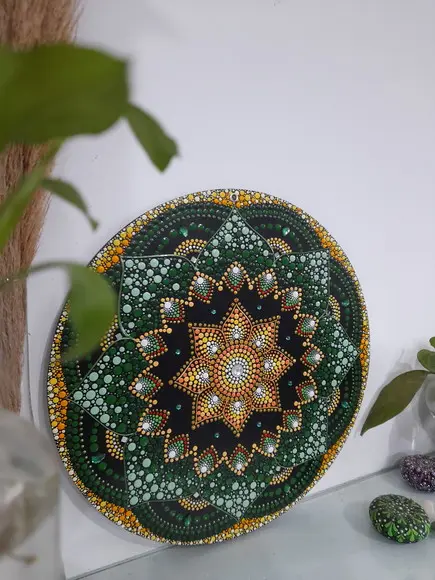 Mandala da Saúde e Renovação 30cm