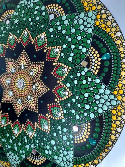 Mandala da Saúde e Renovação 40cm