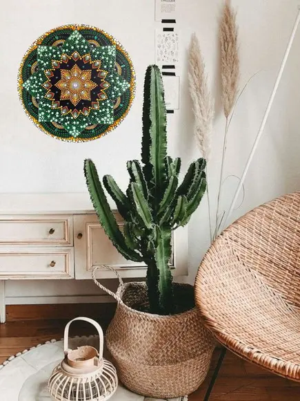 Mandala da Saúde e Renovação 40cm