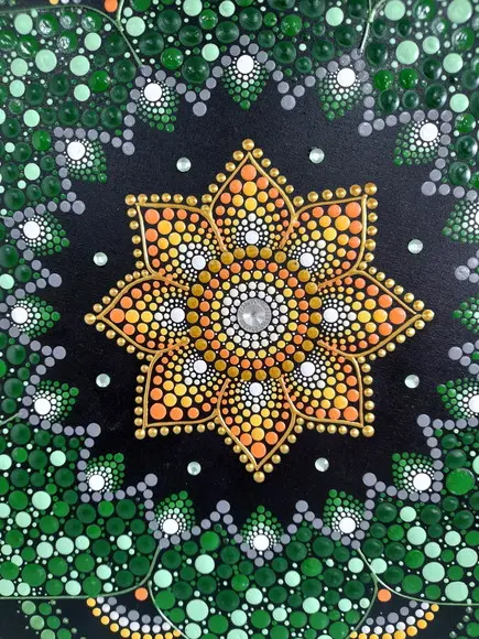 Mandala da saúde e renovação 40cm