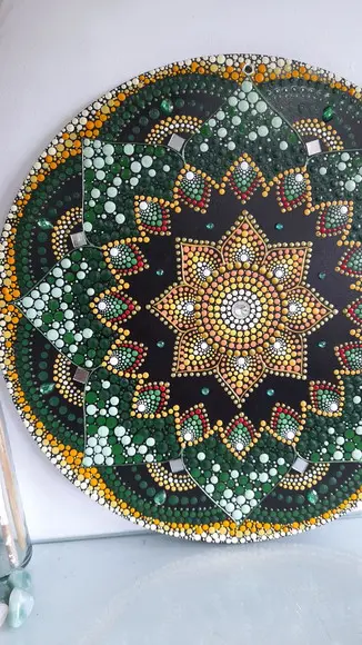 Mandala da Saúde e Renovação 50cm