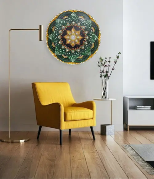 Mandala da Saúde e Renovação 50cm