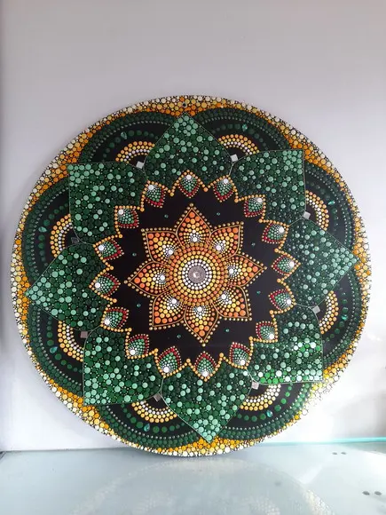 Mandala da Saúde e Renovação 60cm