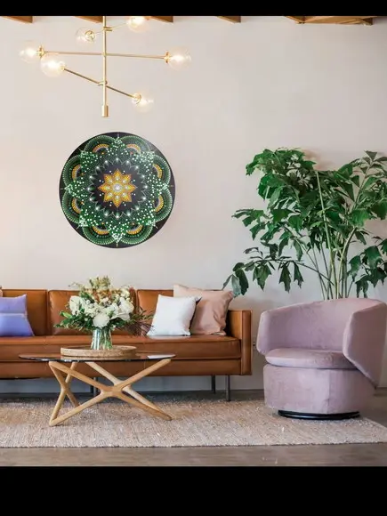 Mandala da Saúde e Renovação 60cm