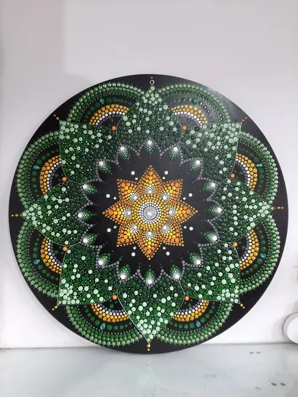 Mandala da Saúde e Renovação 60cm