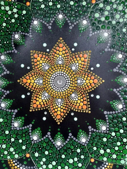 Mandala da Saúde e Renovação 60cm