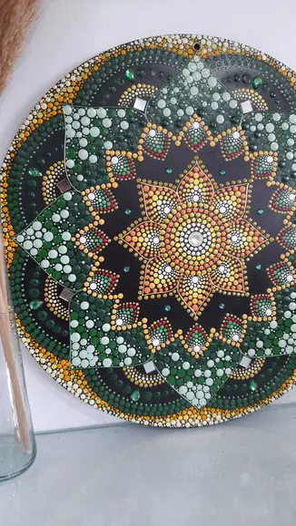 Mandala da Saúde e Renovação 80cm
