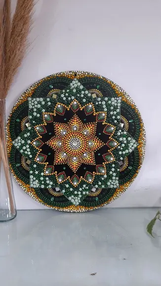 Mandala da Saúde e Renovação 80cm