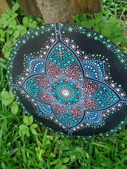 Mandala da Sensibilidade, Amor, Delicadeza, Paz 30cm