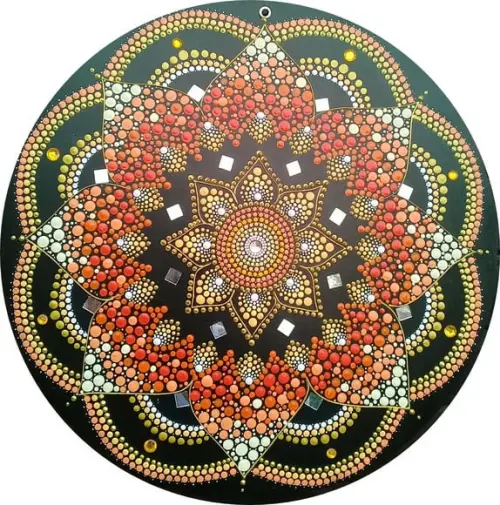 Mandala da Vitalidade e restauração 40cm