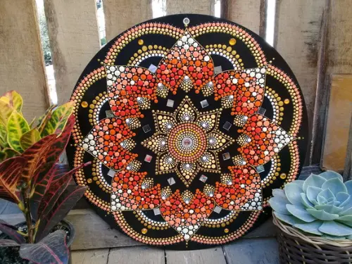 Mandala da Vitalidade e restauração 40cm