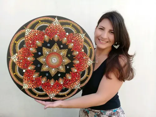 Mandala da Vitalidade e restauração 50cm