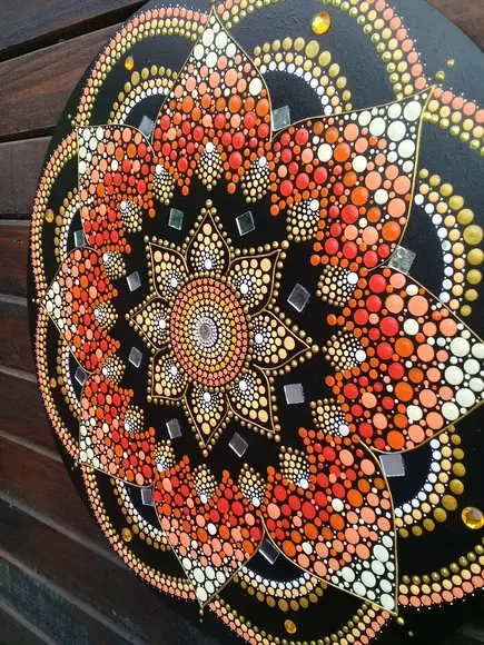 Mandala da Vitalidade e restauração 50cm