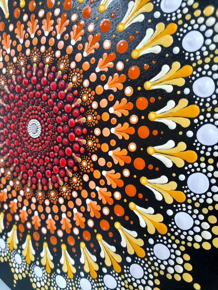 Mandala da Vitalidade, Força e Alegria 40cm