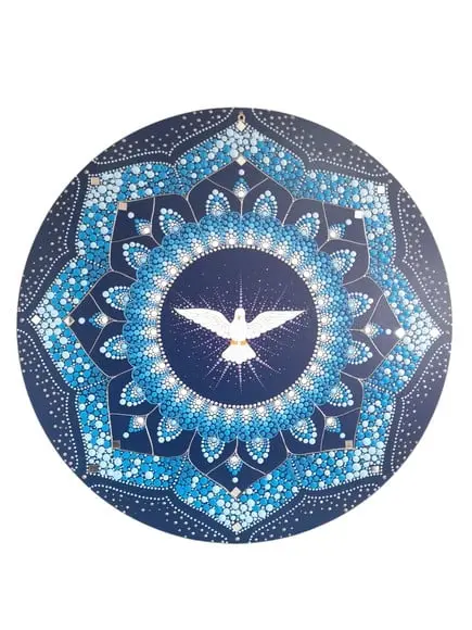 Mandala Divino Espírito Santo 50cm