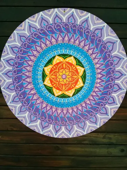 Mandala do Equilíbrio e Espiritualidade 60 cm