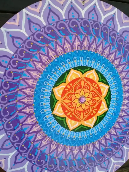 Mandala do Equilíbrio e Espiritualidade 60 cm