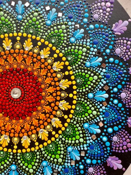 Mandala dos Chakras 40cm