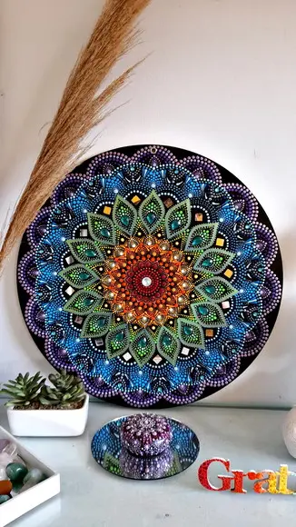 Mandala dos Chakras 40cm