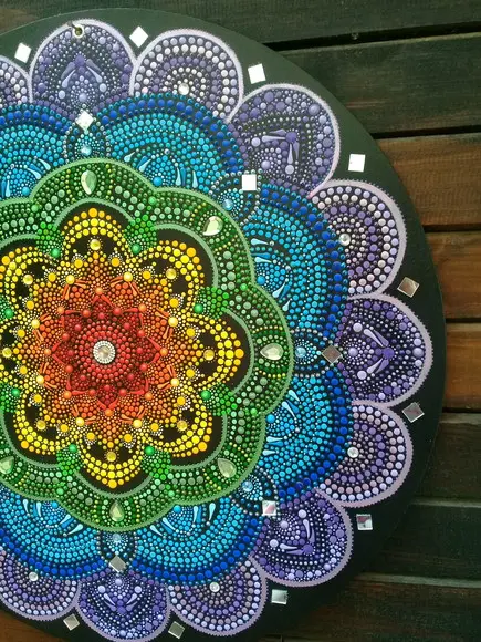 Mandala dos Chakras 50cm