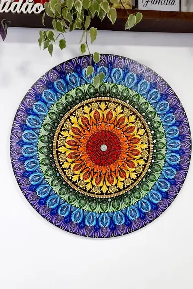 Mandala dos Chakras 80cm
