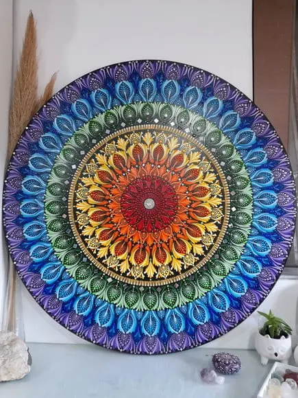 Mandala dos Chakras 80cm